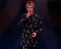 eddie izzard eating pretend popcorn Eddie Izzard Eating Pretend Popcorn